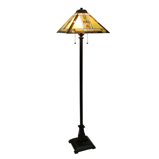 Emilia Tiffany-Style Floor Lamp, F1783