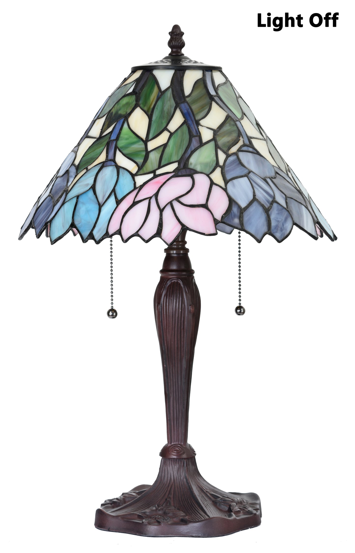 Azalea Stained Glass Table Lamp, KT1408