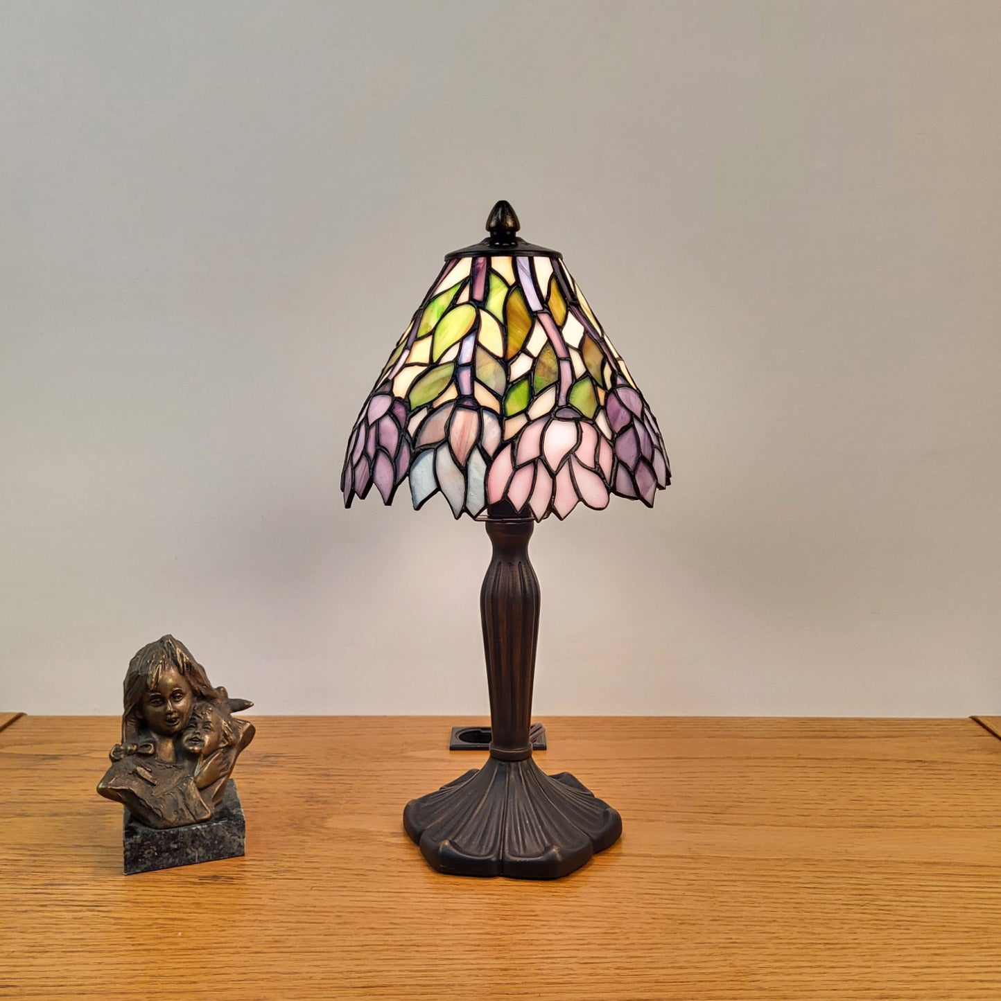 Multicolor Stained Glass Table Lamp, KT808