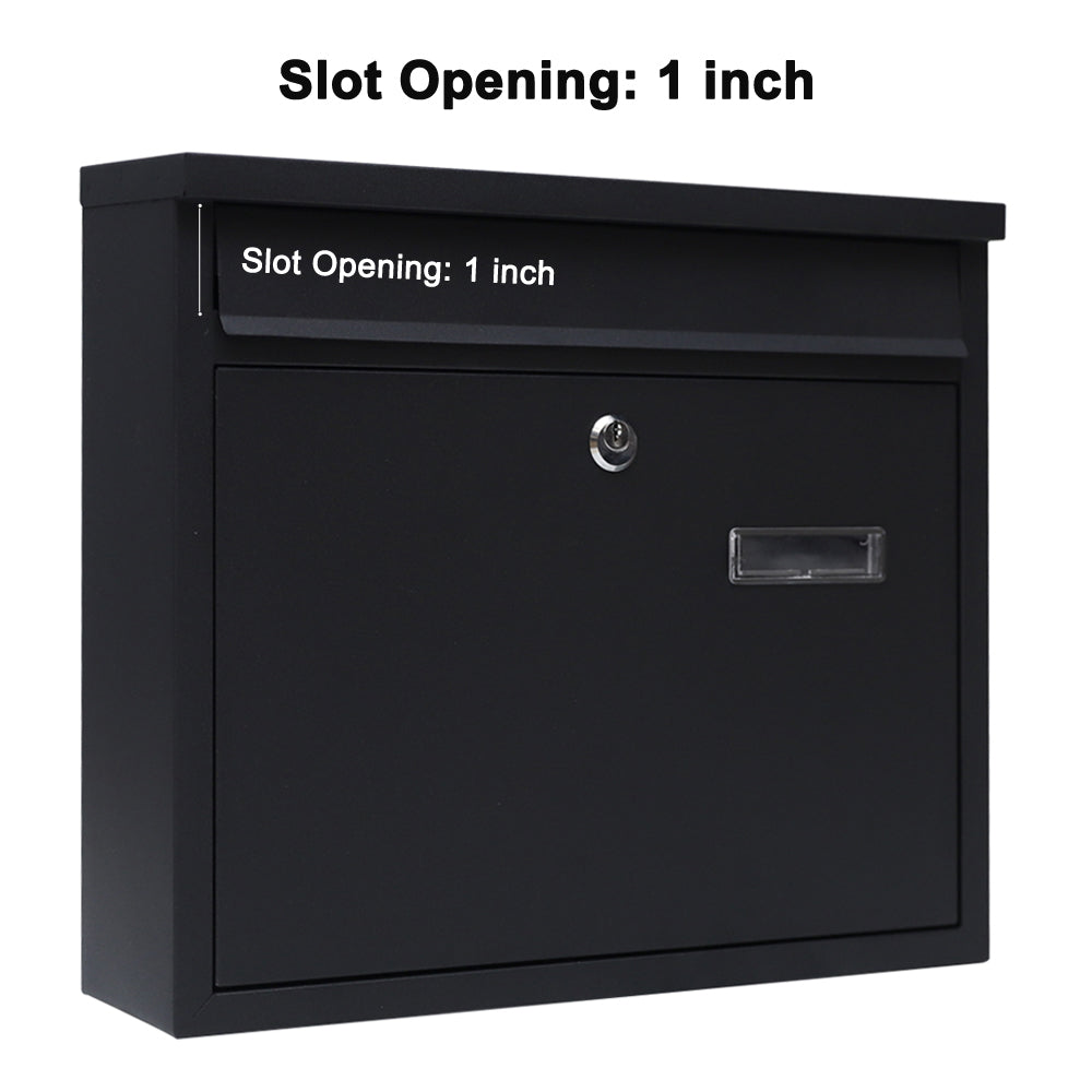Ultimate Secure Wall Mounted Locking Steel Mailbox, MA08
