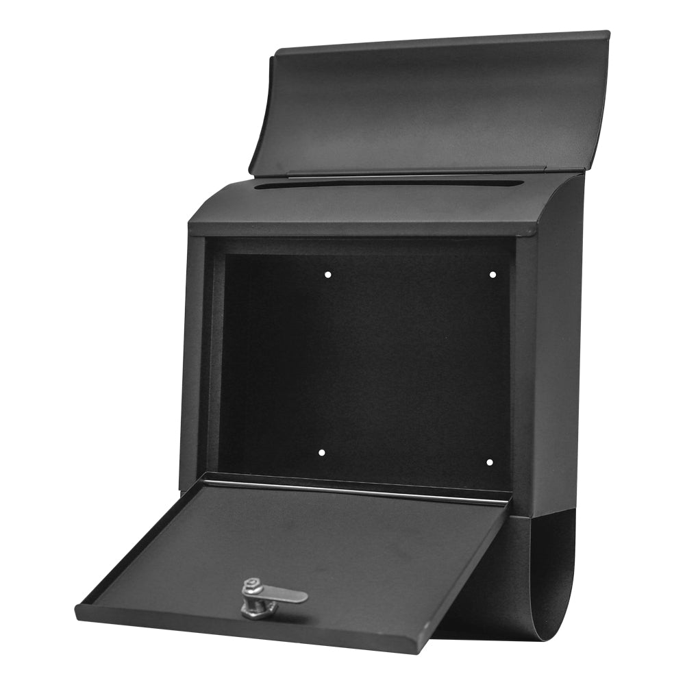 Ultimate Secure Wall Mounted Locking Steel Mailbox, MD10