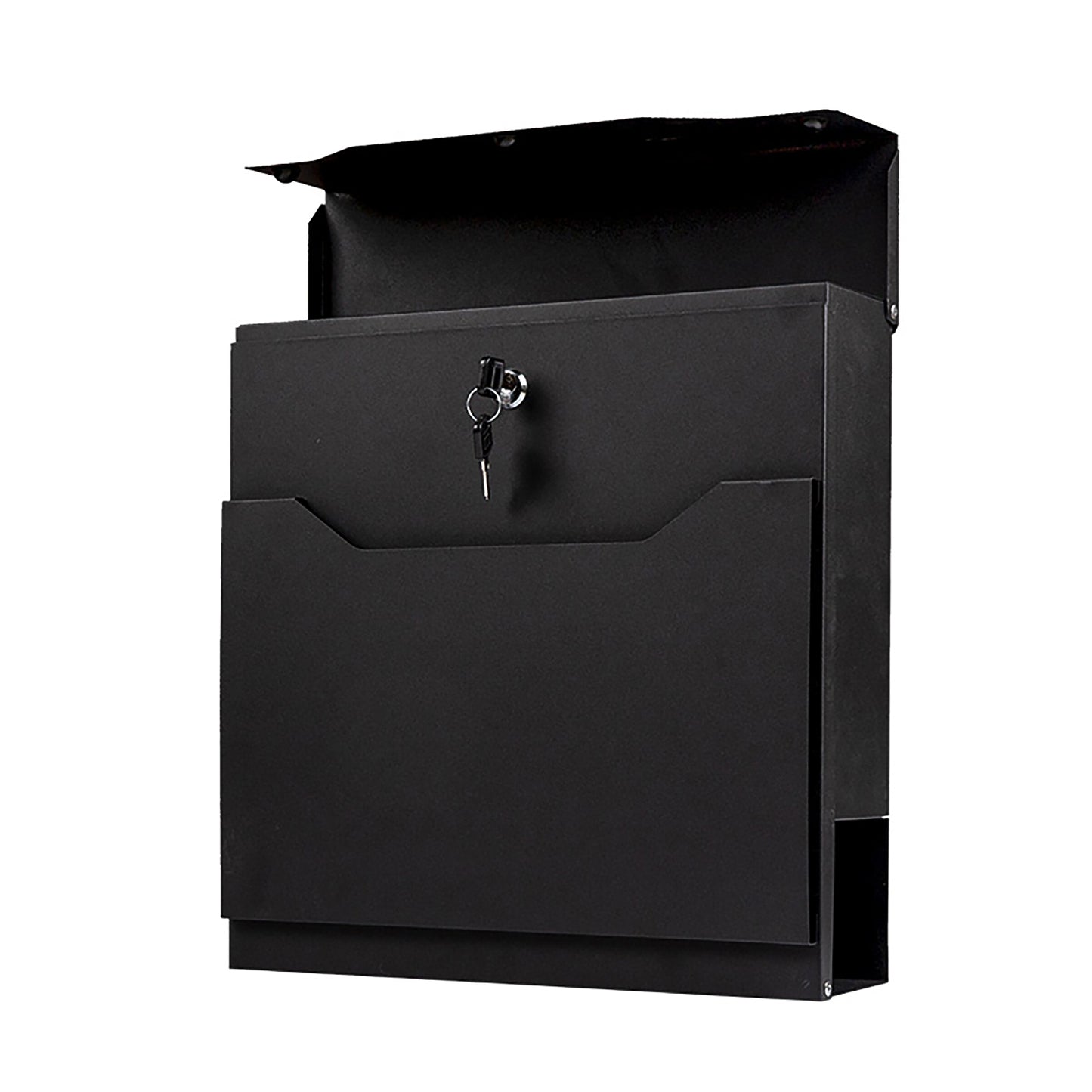 Vallone Wall Mount Mailbox with Magazine Holder, MD22